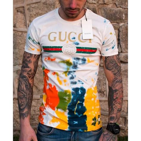 gucci tie dye shirt cheap|gucci shirts for men.